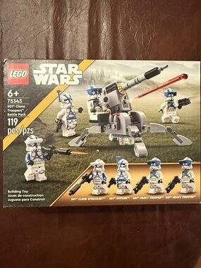 Star Wars 501 clone troopers Battle Pack Lego Star Wars
